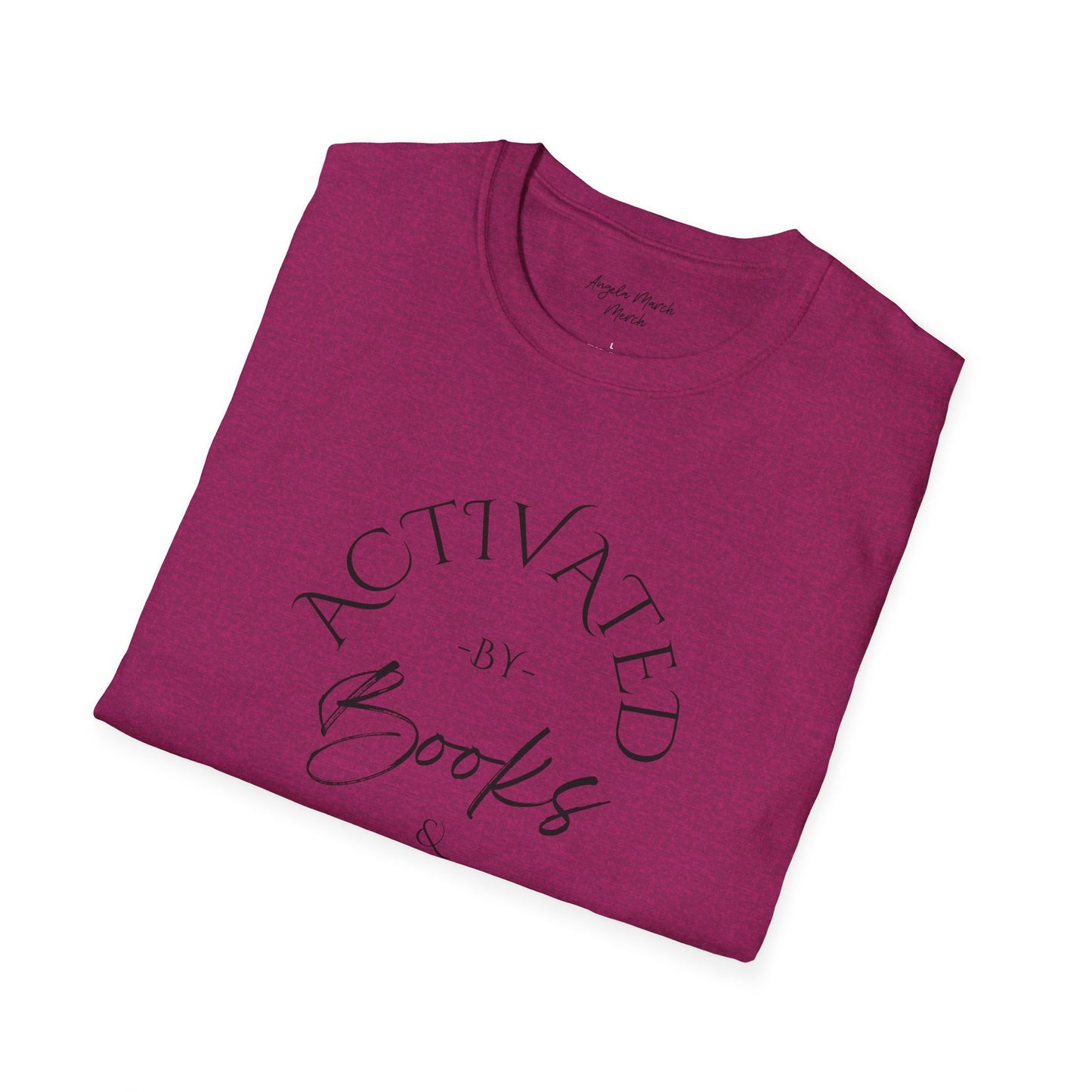 Activated by Books & Tattoos Unisex Softstyle T-Shirt