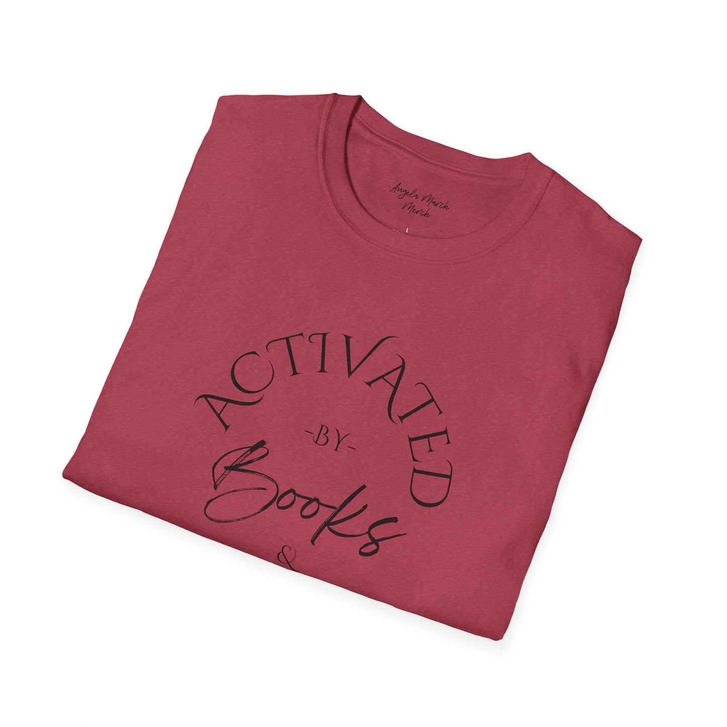 Activated by Books & Tattoos Unisex Softstyle T-Shirt