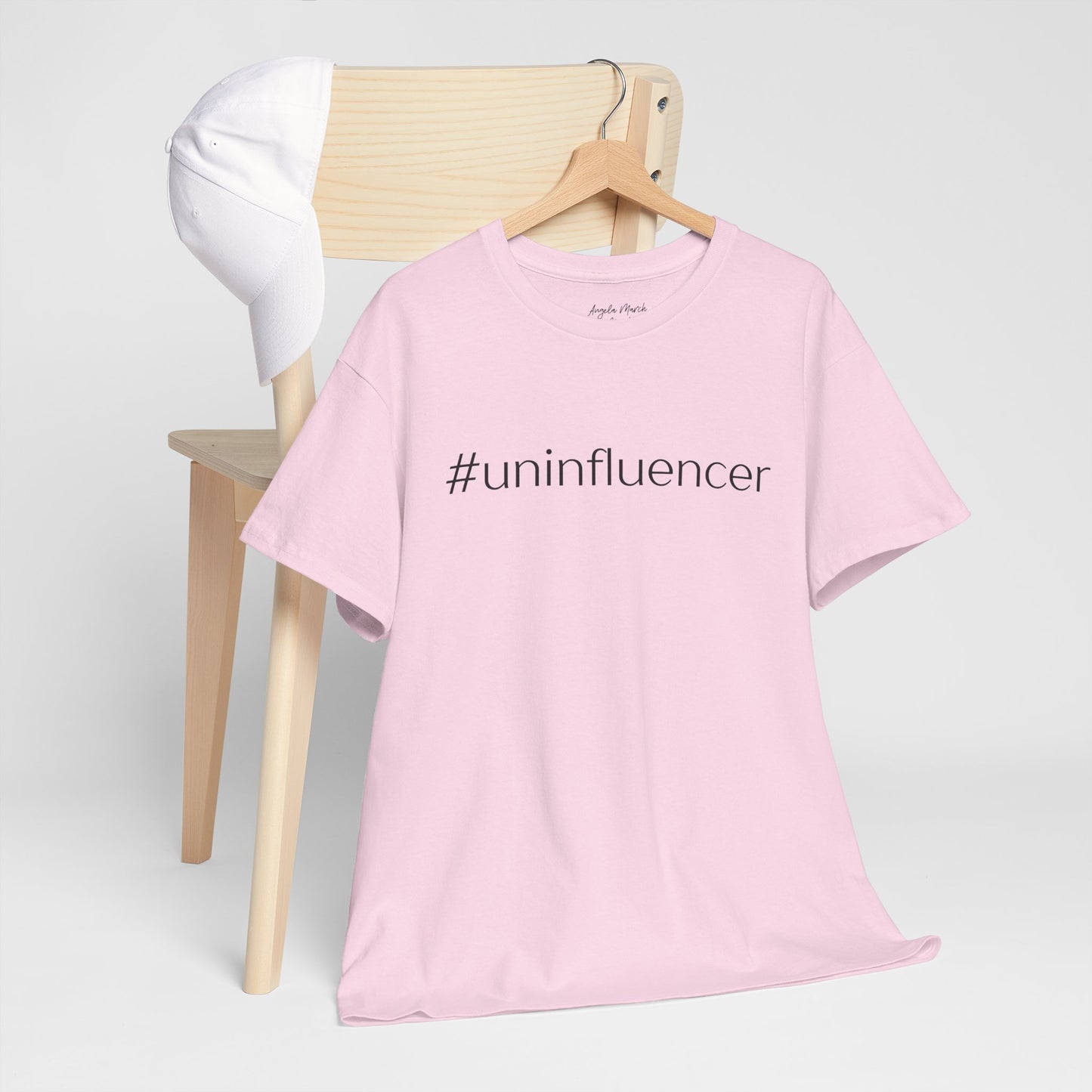 #Uninfluencer Unisex Cotton Tee – Trendy and Comfortable Casual Wear