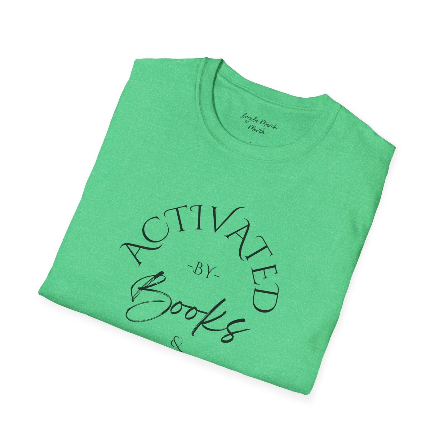 Activated by Books & Tattoos Unisex Softstyle T-Shirt