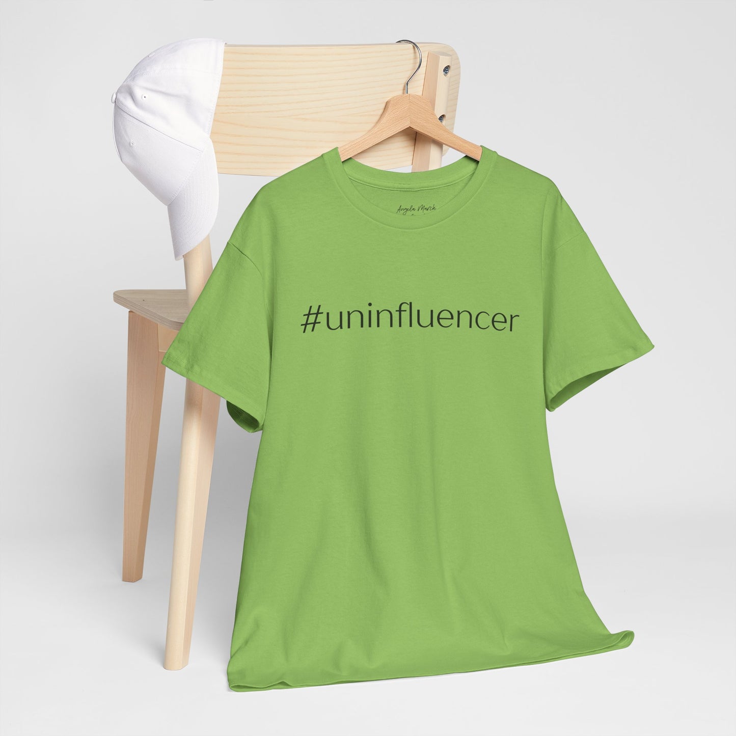 #Uninfluencer Unisex Cotton Tee – Trendy and Comfortable Casual Wear