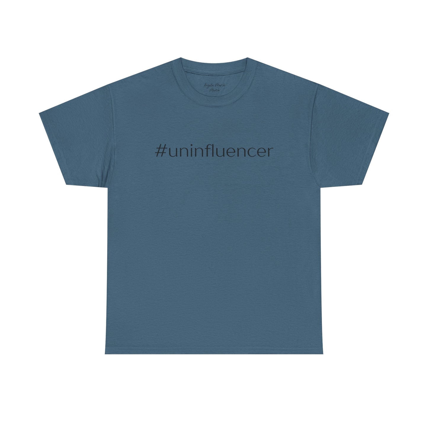 #Uninfluencer Unisex Cotton Tee – Trendy and Comfortable Casual Wear