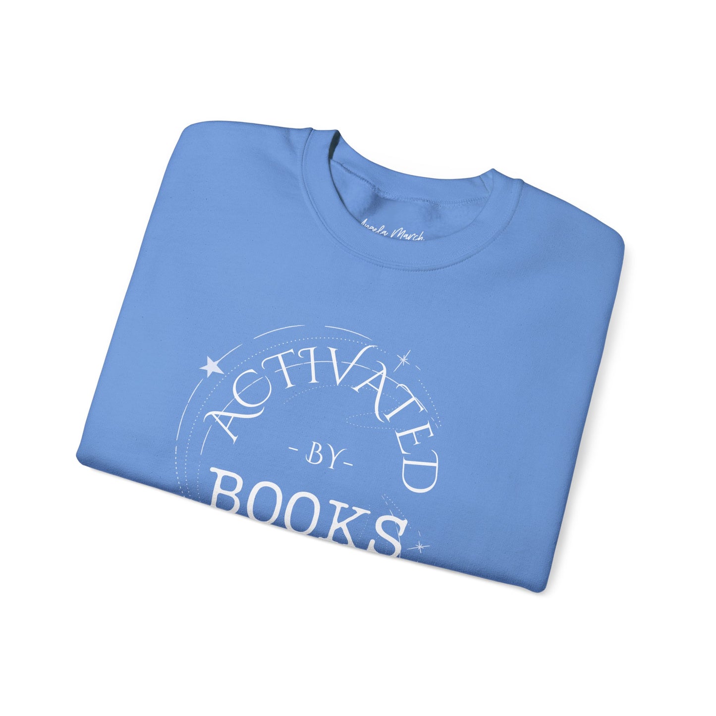 The Original Activated by Books and Wine Sweat Shirt Unisex Heavy Blend™ Crewneck Sweatshirt