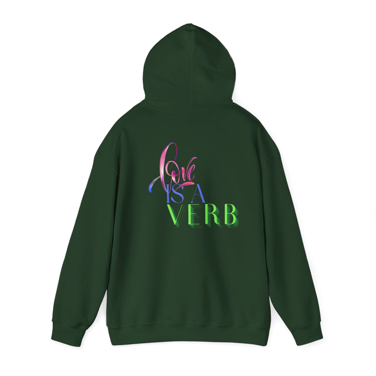 Pride Love Verb Hoodie Sweatshirt