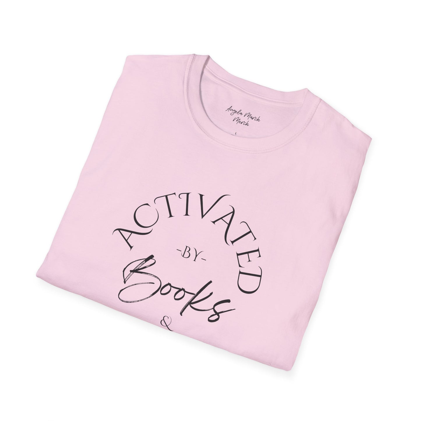 Activated by Books & Tattoos Unisex Softstyle T-Shirt