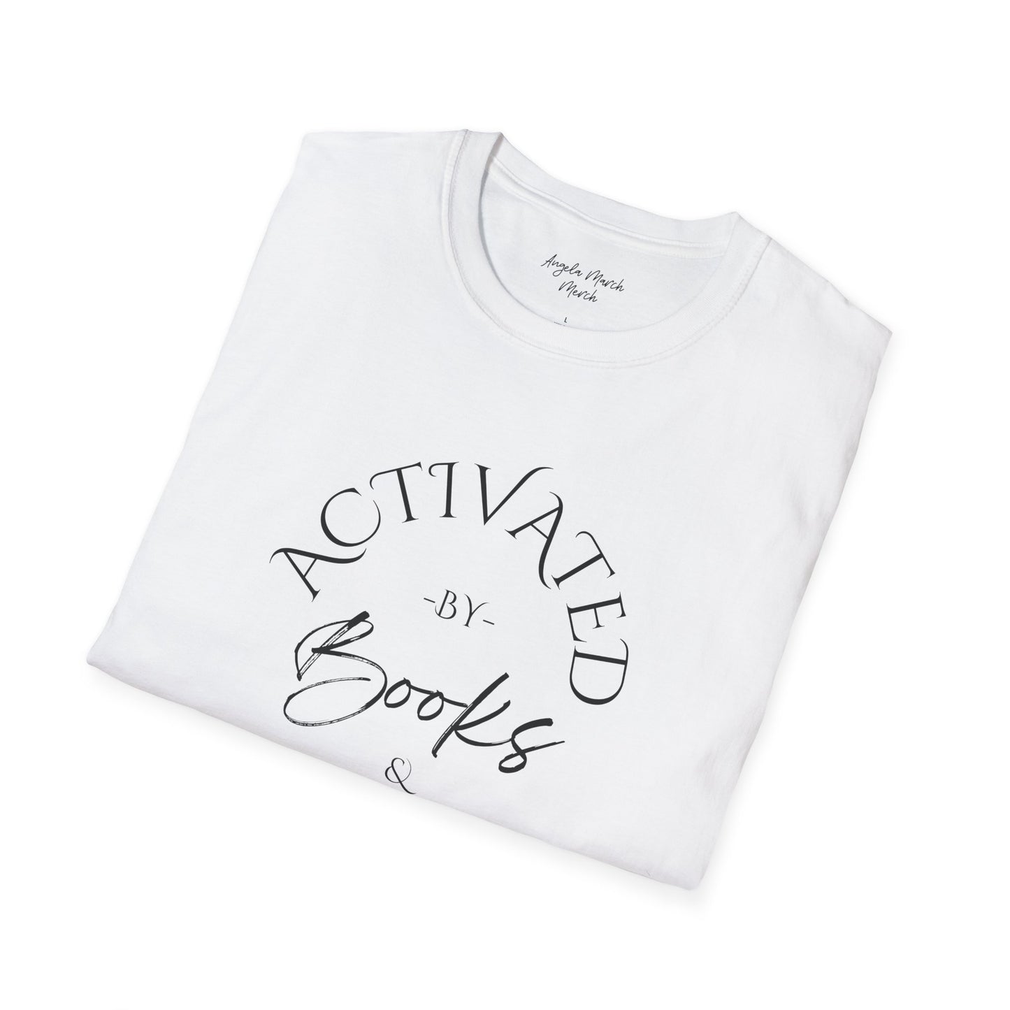 Activated by Books & Tattoos Unisex Softstyle T-Shirt