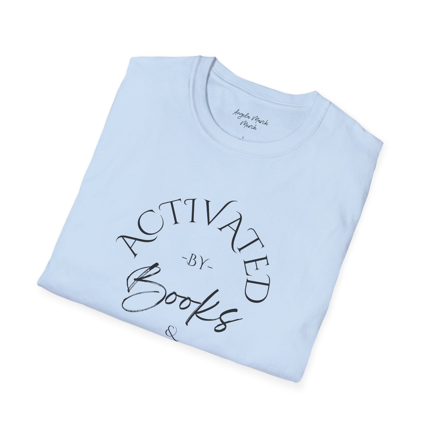 Activated by Books & Tattoos Unisex Softstyle T-Shirt