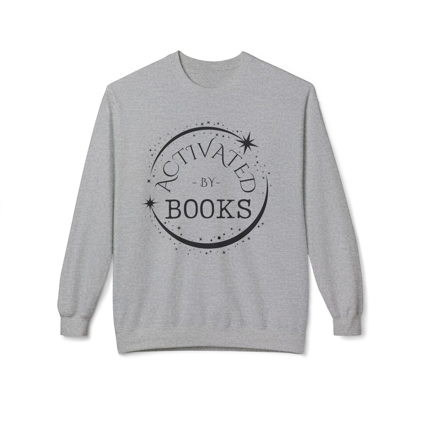 The Original Activated by Books Sweatshirt Unisex Midweight Softstyle Fleece Crewneck Sweatshirt