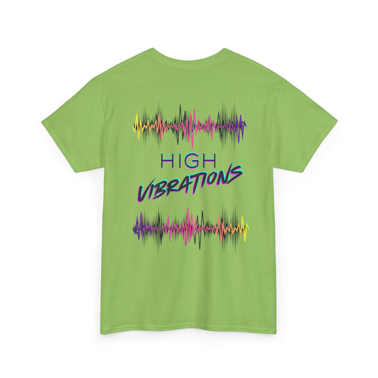 High Vibration Motivation Unisex Tee - Inspiring Positive Vibes