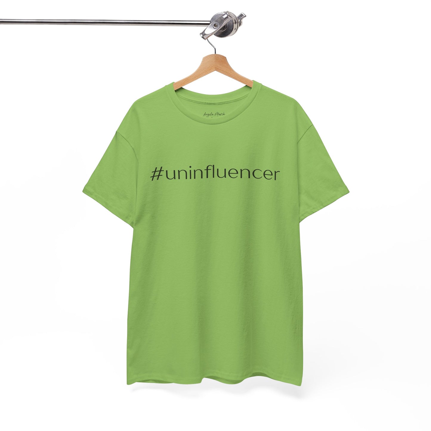 #Uninfluencer Unisex Cotton Tee – Trendy and Comfortable Casual Wear