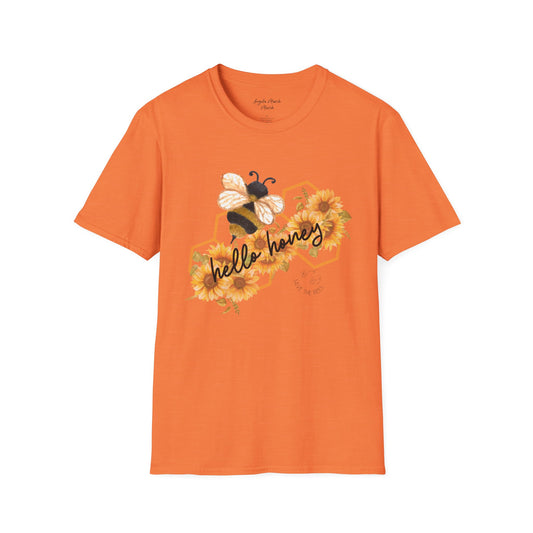 Bee  Print T-Shirt