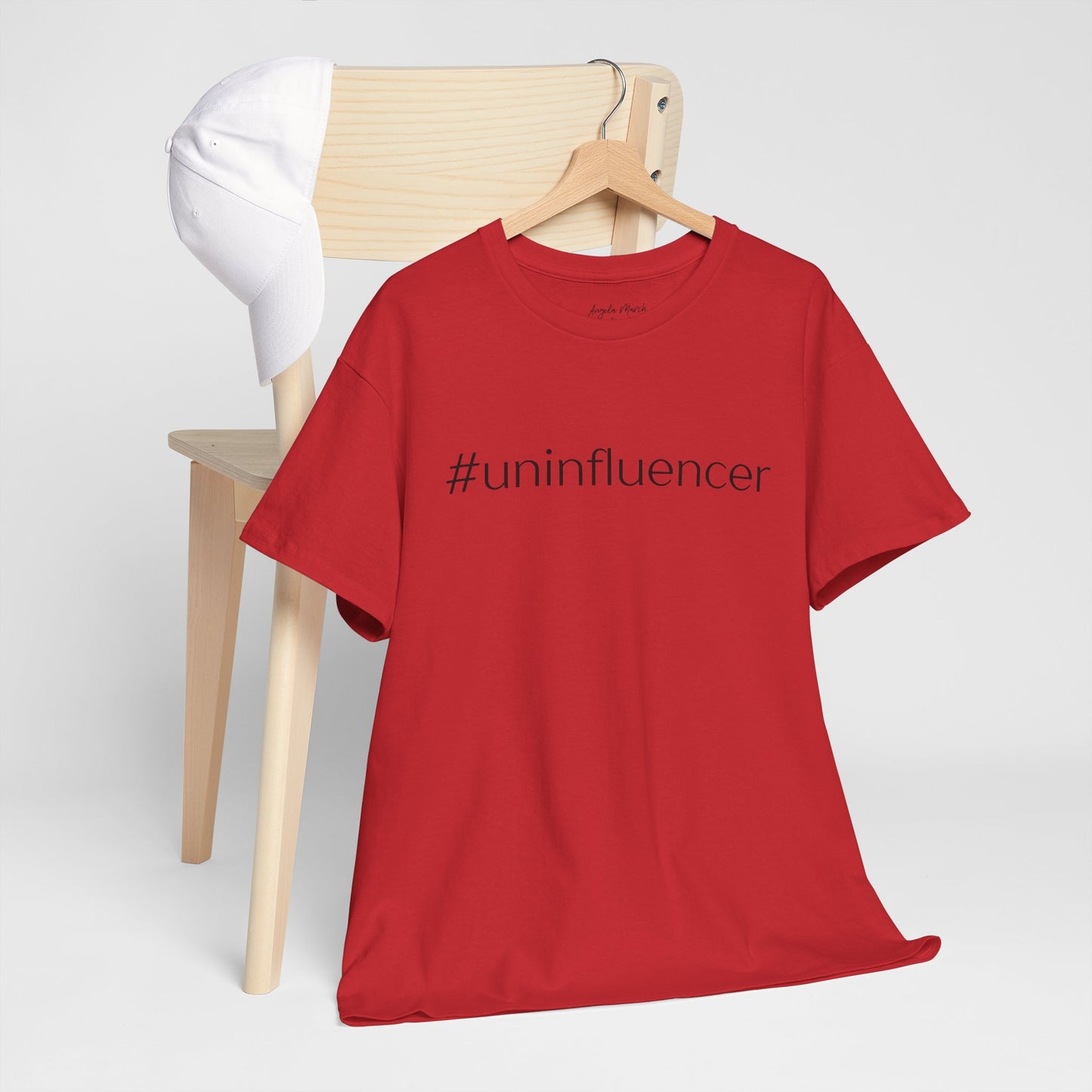 #Uninfluencer Unisex Cotton Tee – Trendy and Comfortable Casual Wear