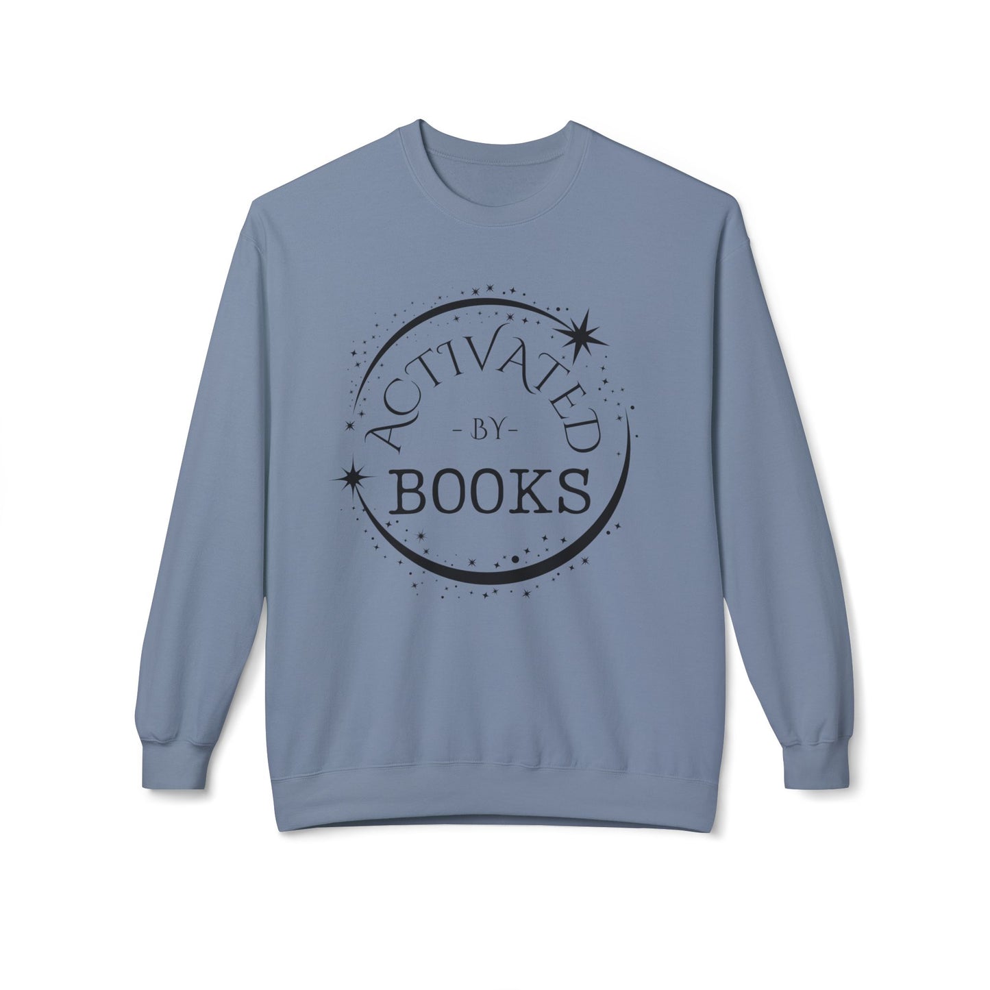 The Original Activated by Books Sweatshirt Unisex Midweight Softstyle Fleece Crewneck Sweatshirt