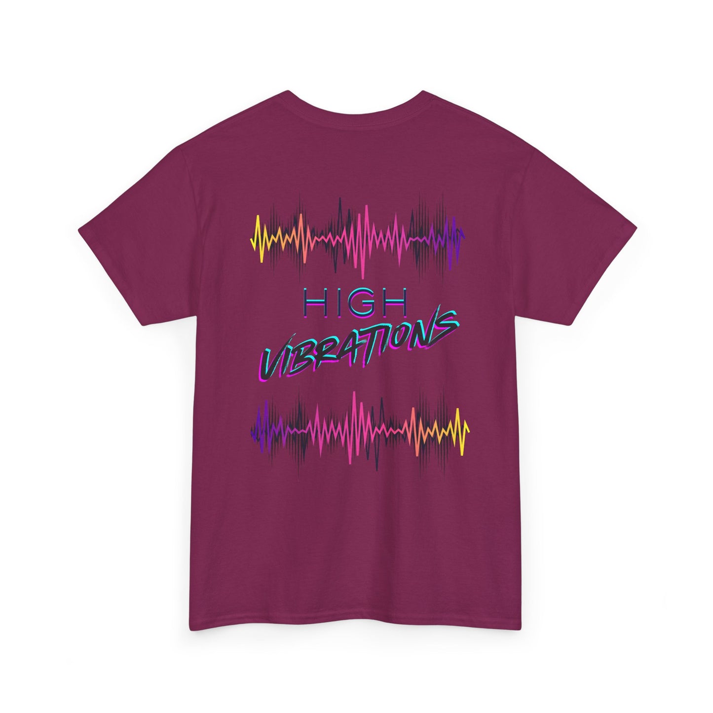 High Vibration Motivation Unisex Tee - Inspiring Positive Vibes