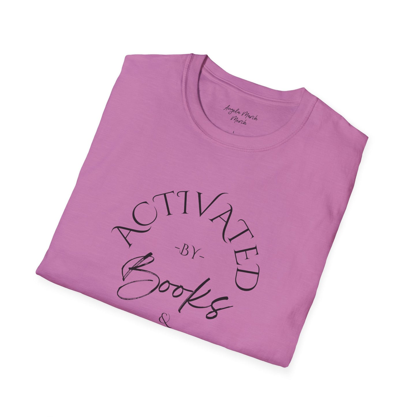 Activated by Books & Tattoos Unisex Softstyle T-Shirt