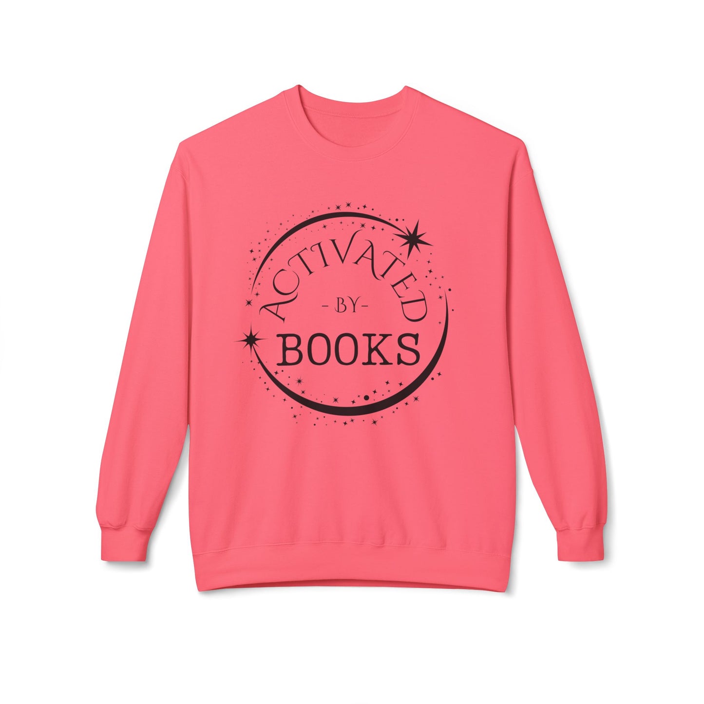 The Original Activated by Books Sweatshirt Unisex Midweight Softstyle Fleece Crewneck Sweatshirt