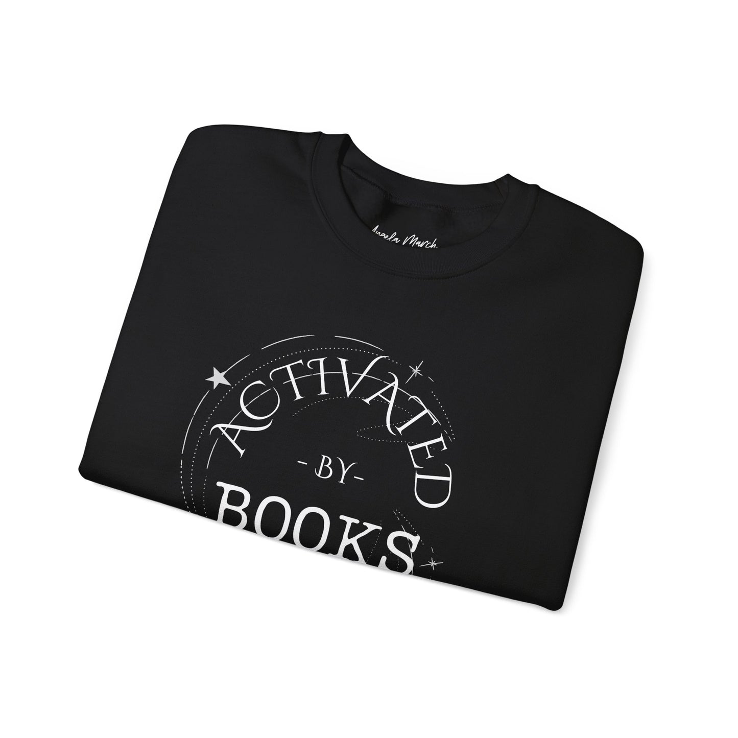 The Original Activated by Books and Wine Sweat Shirt Unisex Heavy Blend™ Crewneck Sweatshirt