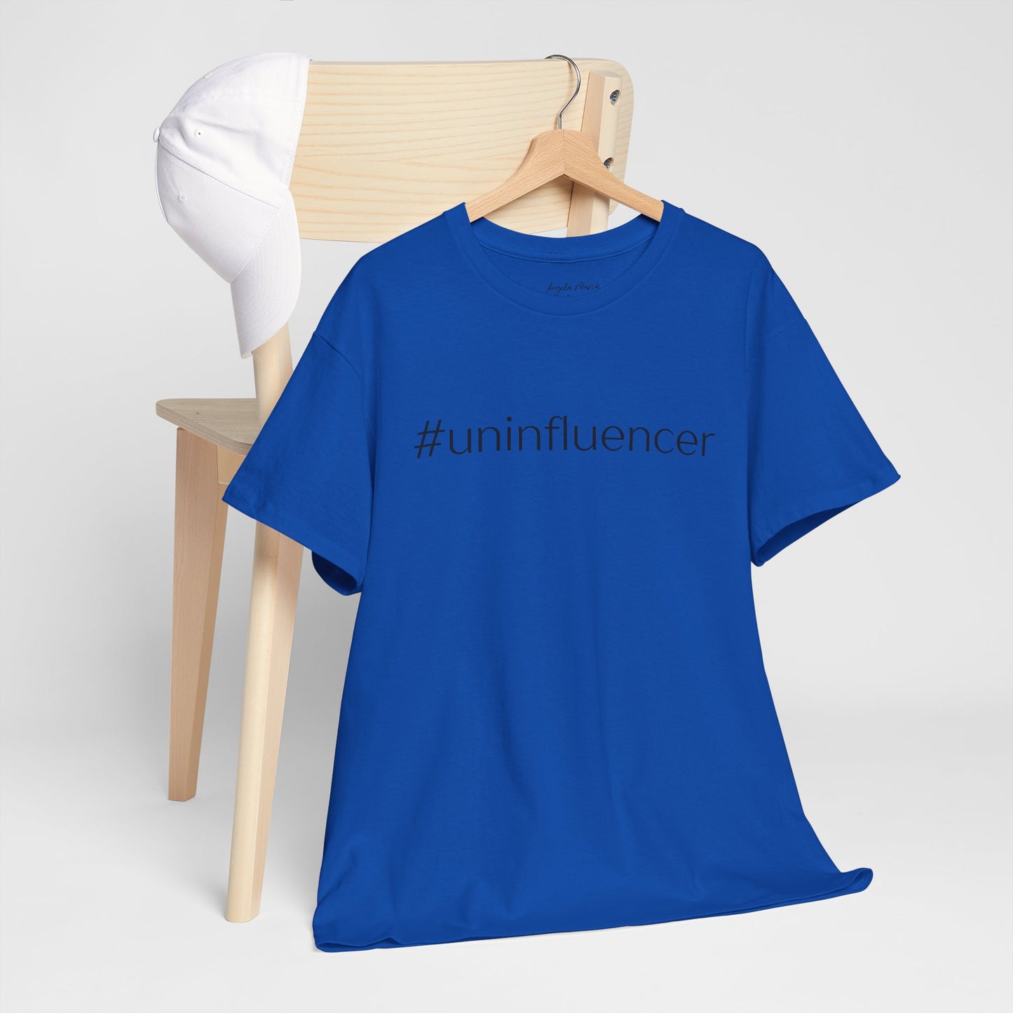 #Uninfluencer Unisex Cotton Tee – Trendy and Comfortable Casual Wear